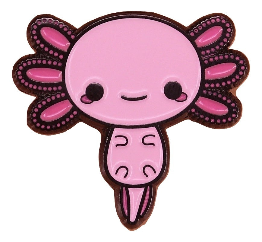 Axolotl Enamel Pins