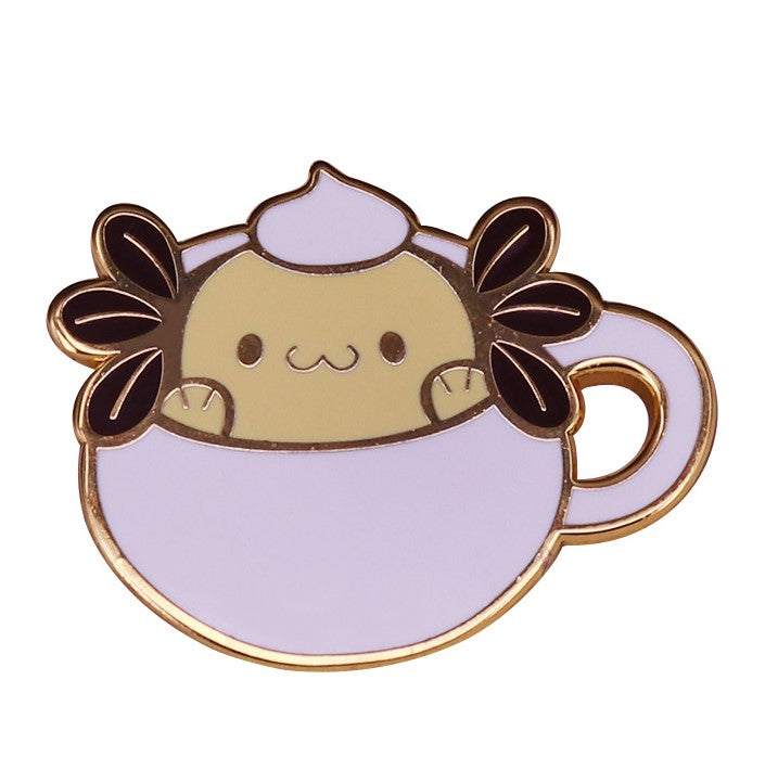 Axolotl Enamel Pins