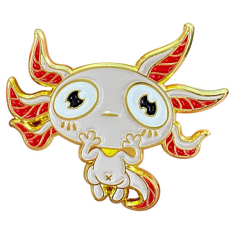 Axolotl Enamel Pins