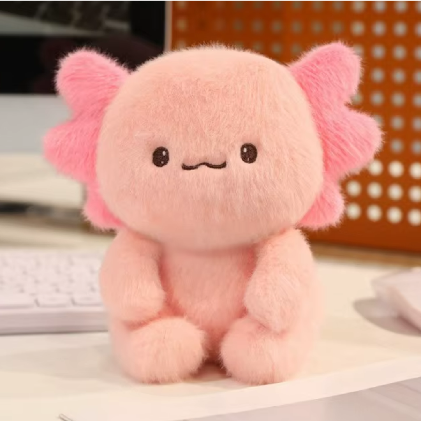 Sitting Axolotl Plush
