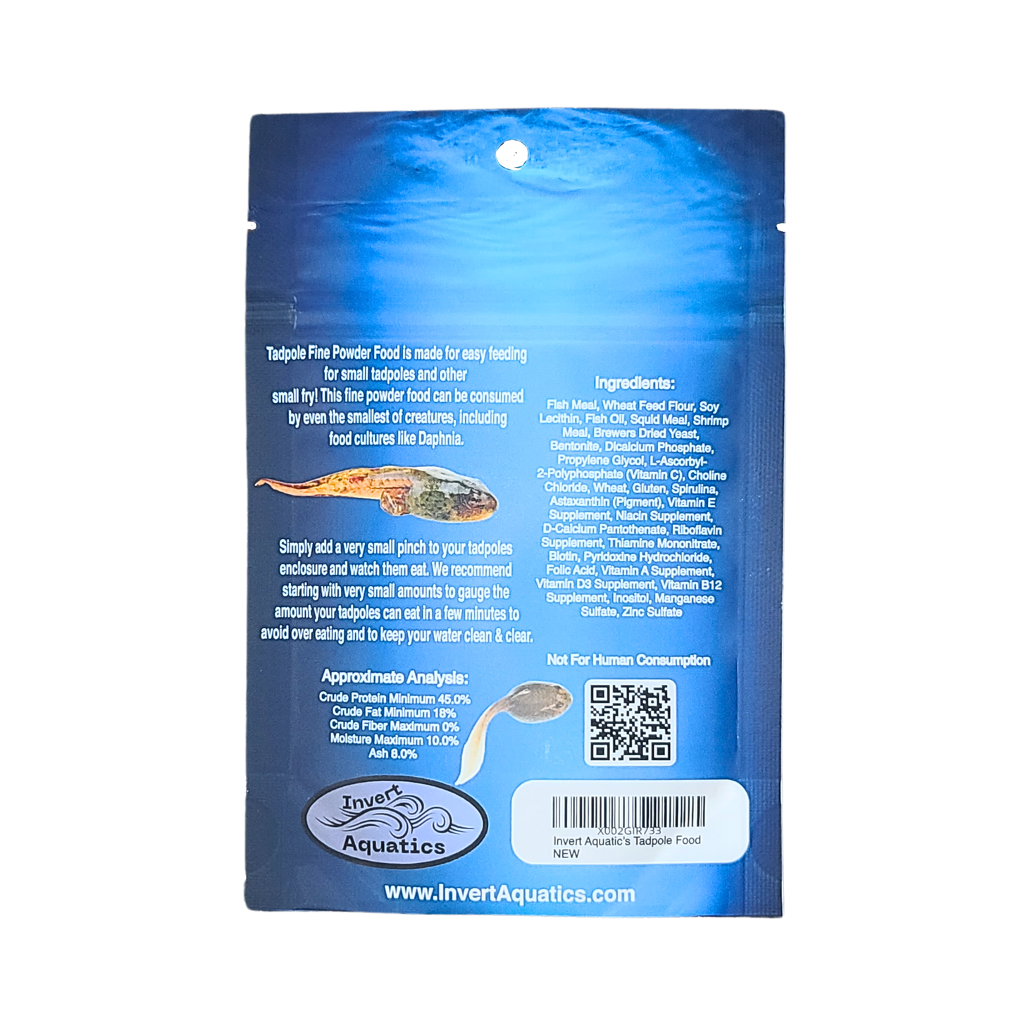 Tadpole Food