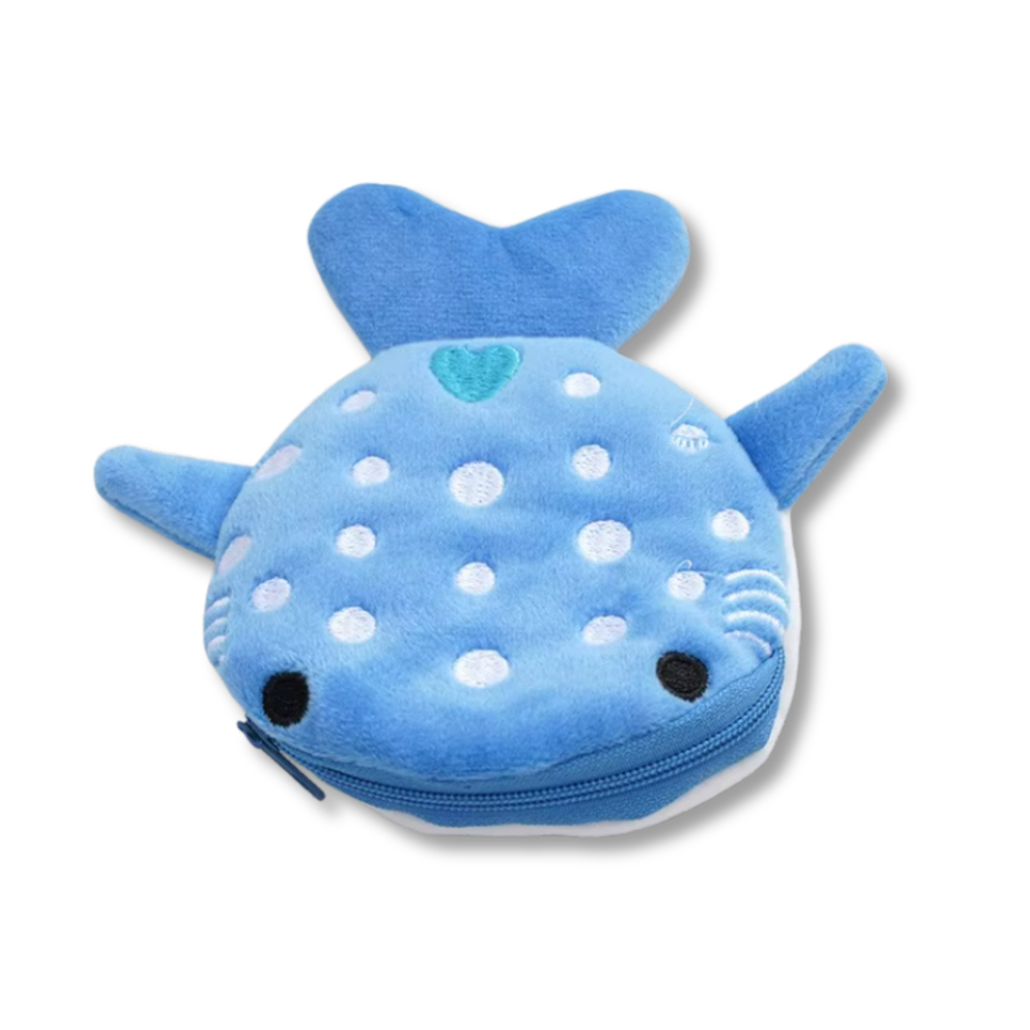 Whale Shark Zip-Up Pouch