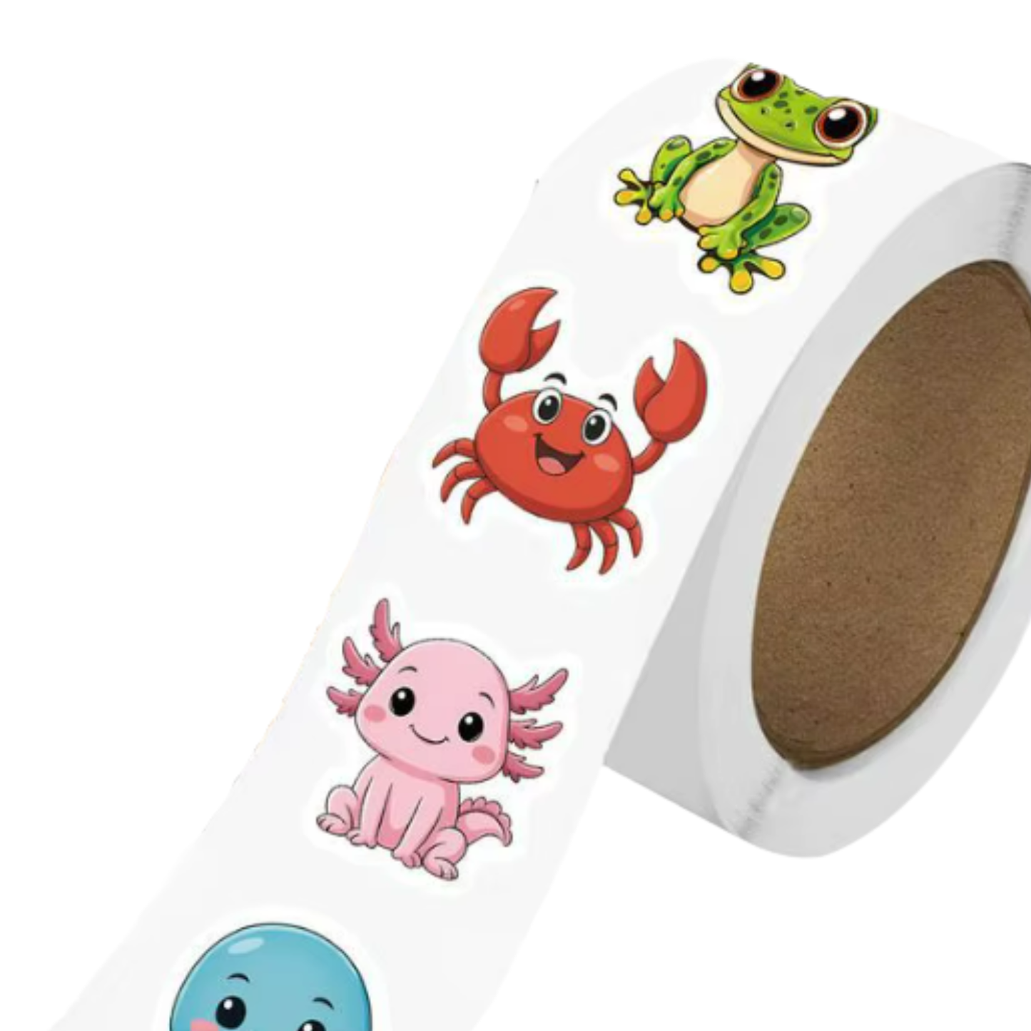 500pcs Roll of Aquatic Animal Stickers