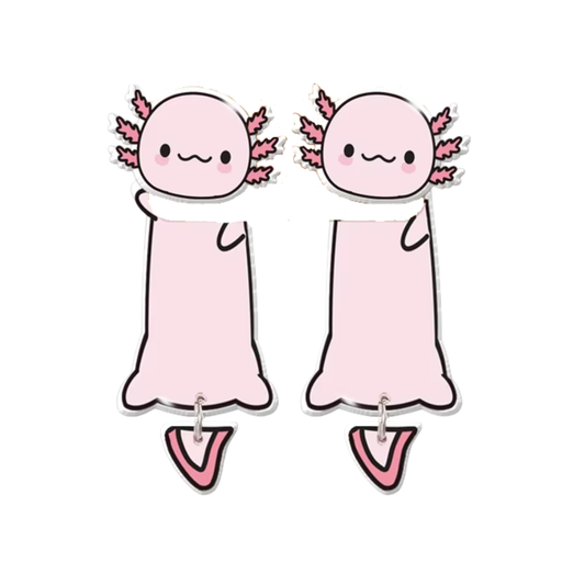 Axolotl Dangle Earrings