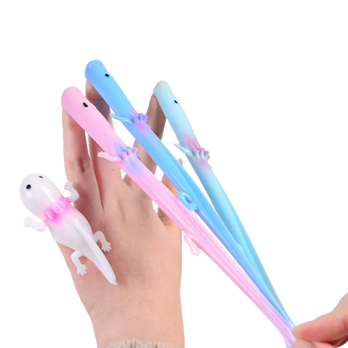 Axolotl Slingshot Toy (4 pack)