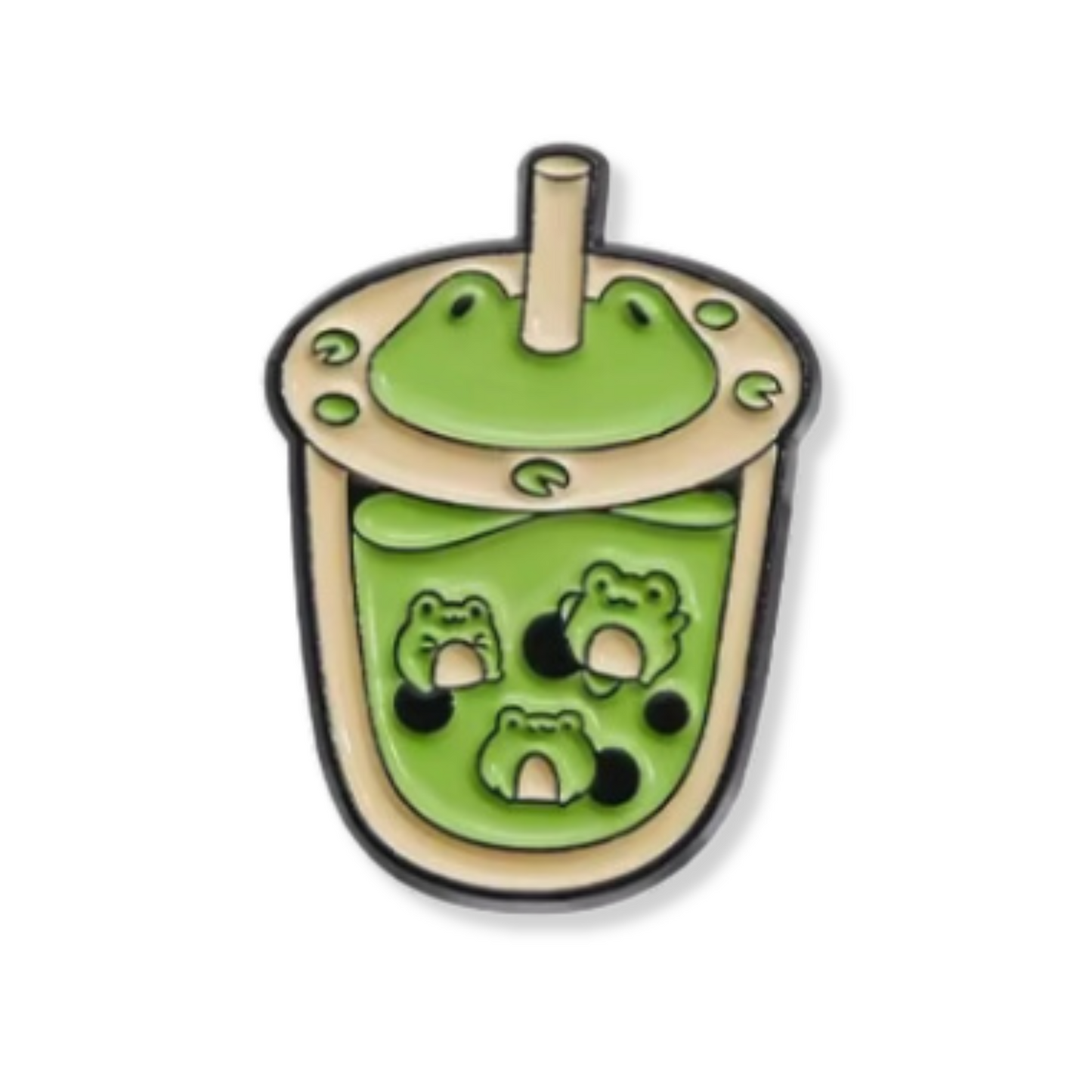 Boba Tea Animal Pins