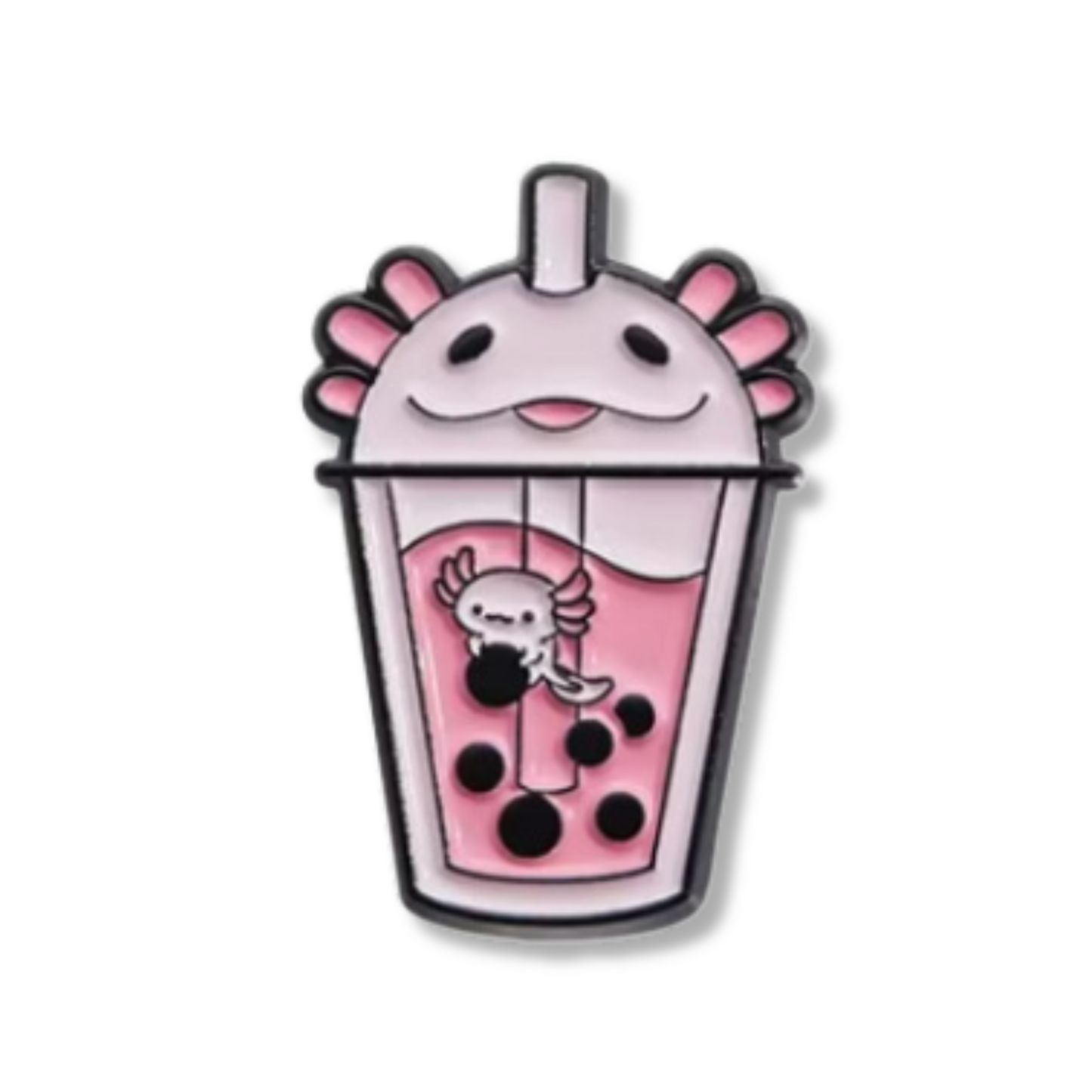 Boba Tea Animal Pins