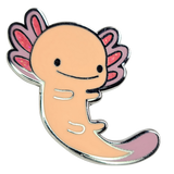 Axolotl Enamel Pins!