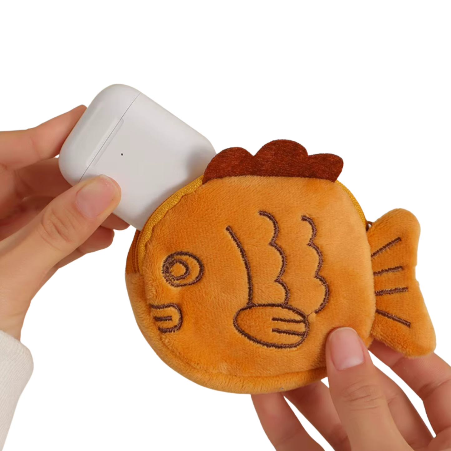 Fish Zip-Up Pouch