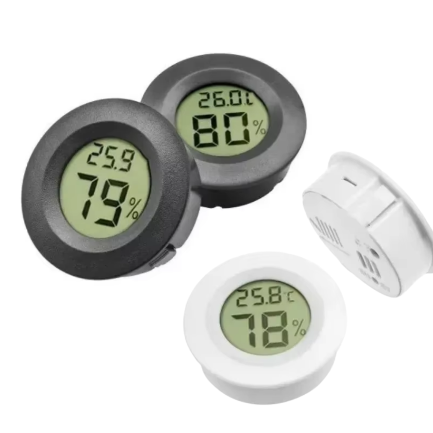 Digital Hygrometer (Humidity & Temperature Gauge)