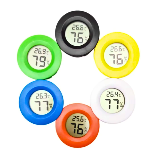 Digital Hygrometer (Humidity & Temperature Gauge)