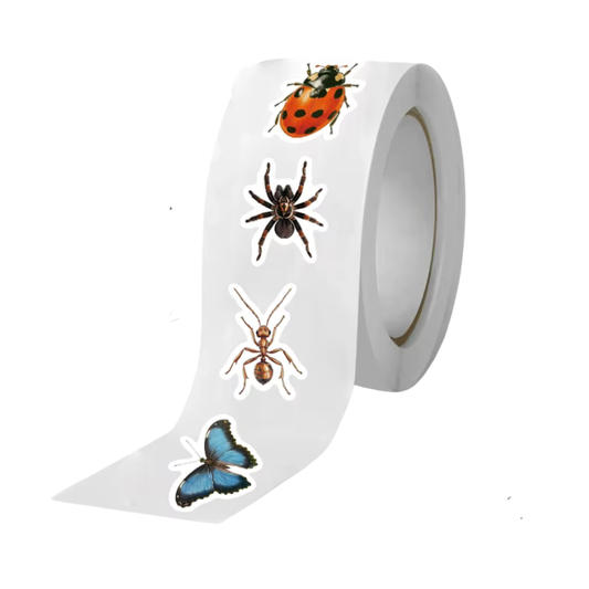 Insect Sticker Roll (500pcs)