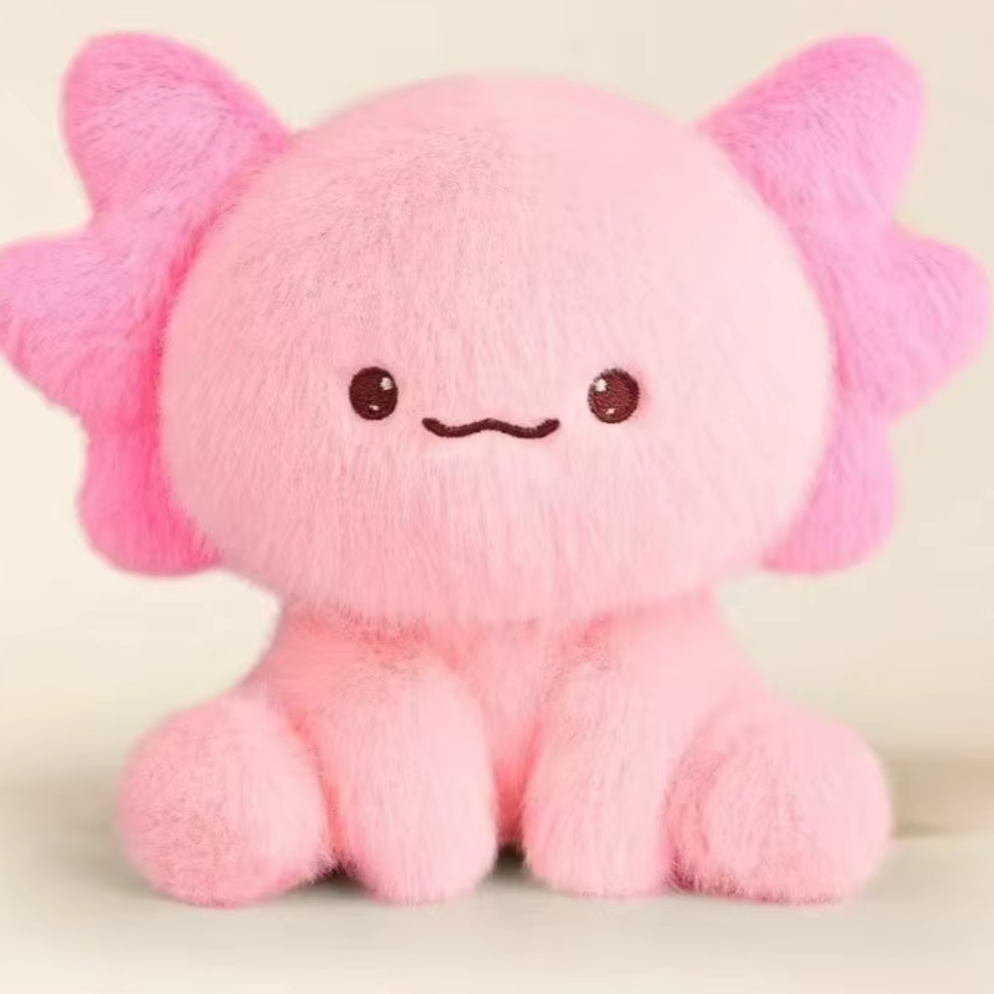 Sitting Axolotl Plush