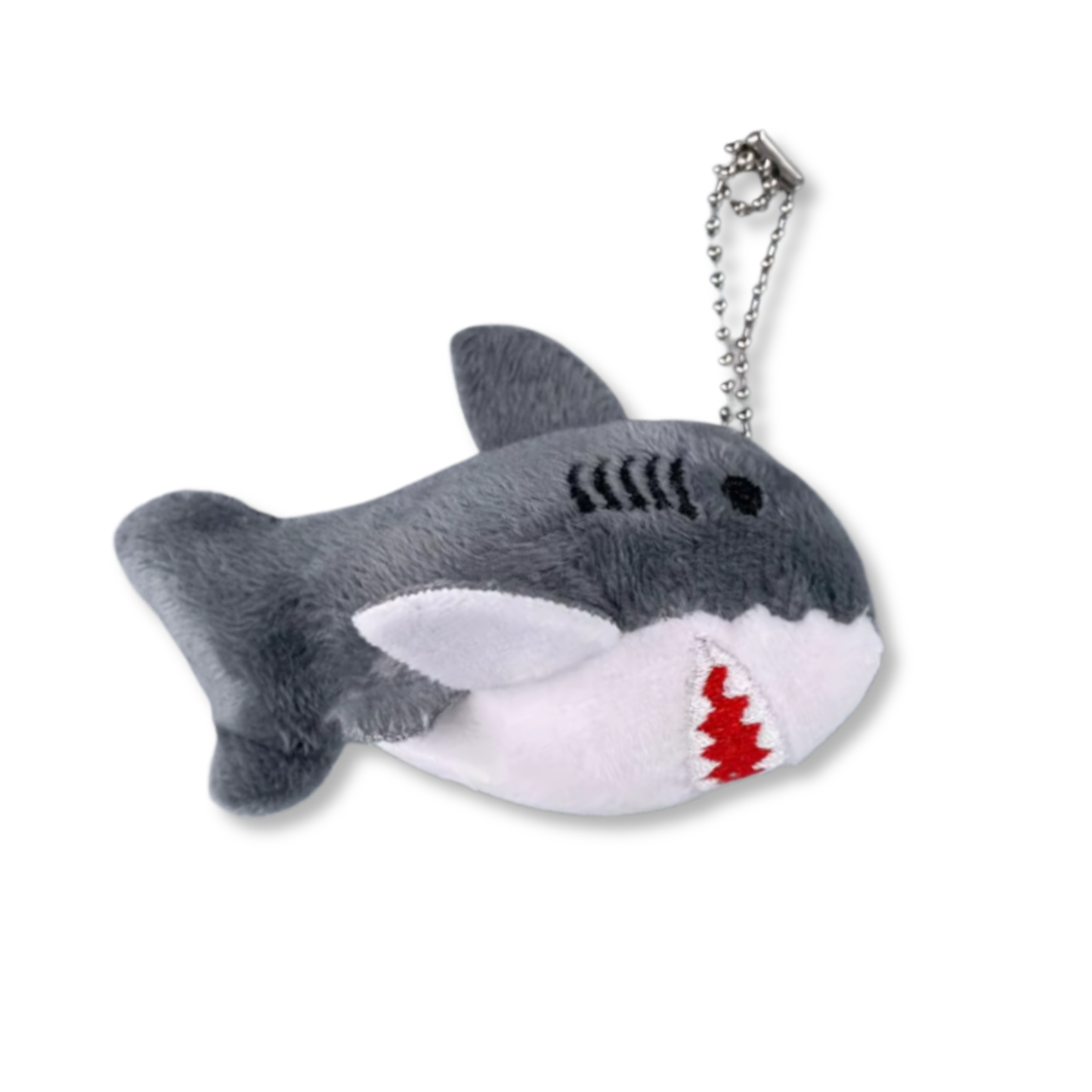 Plush Shark Keychain
