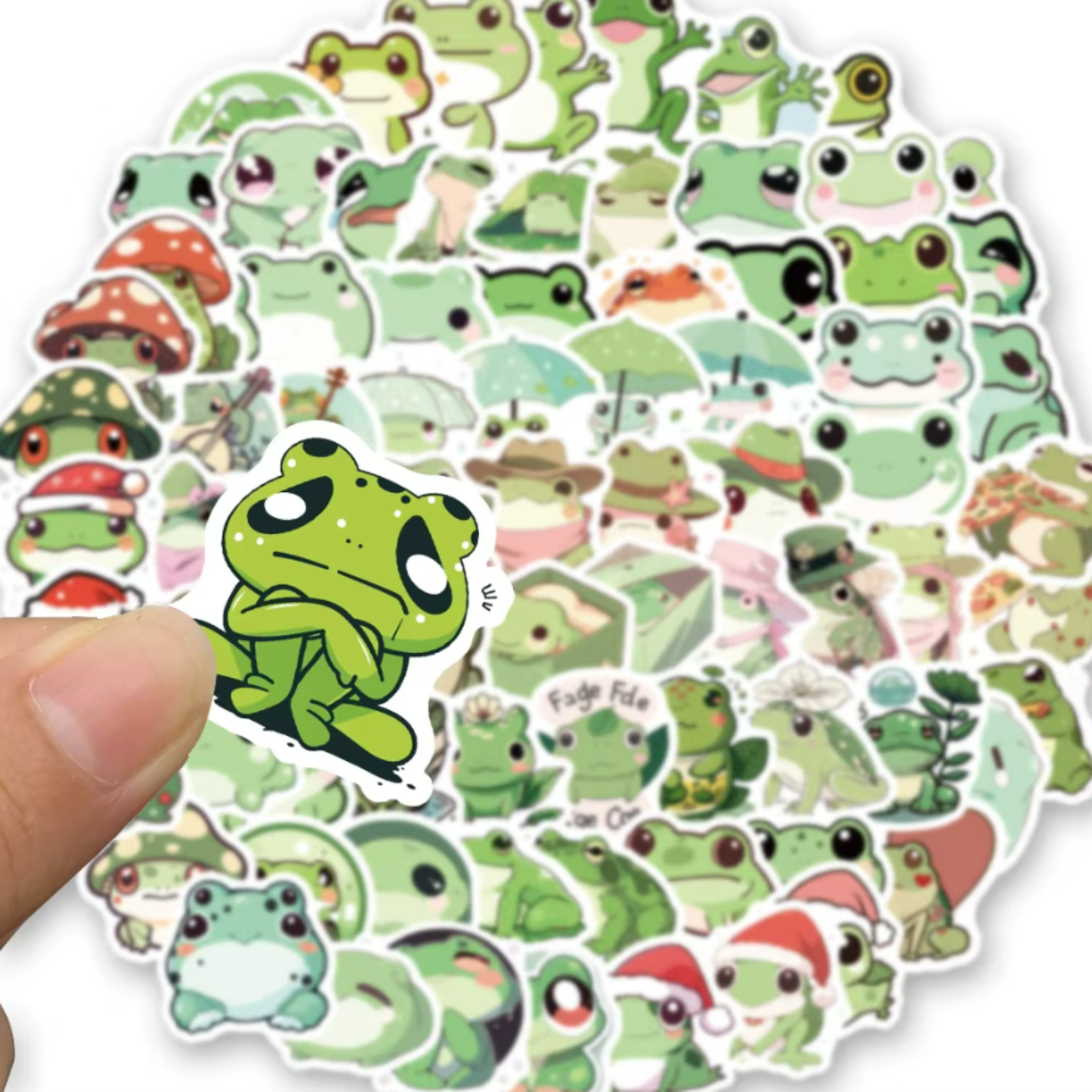 Frog Stickers (100pcs)