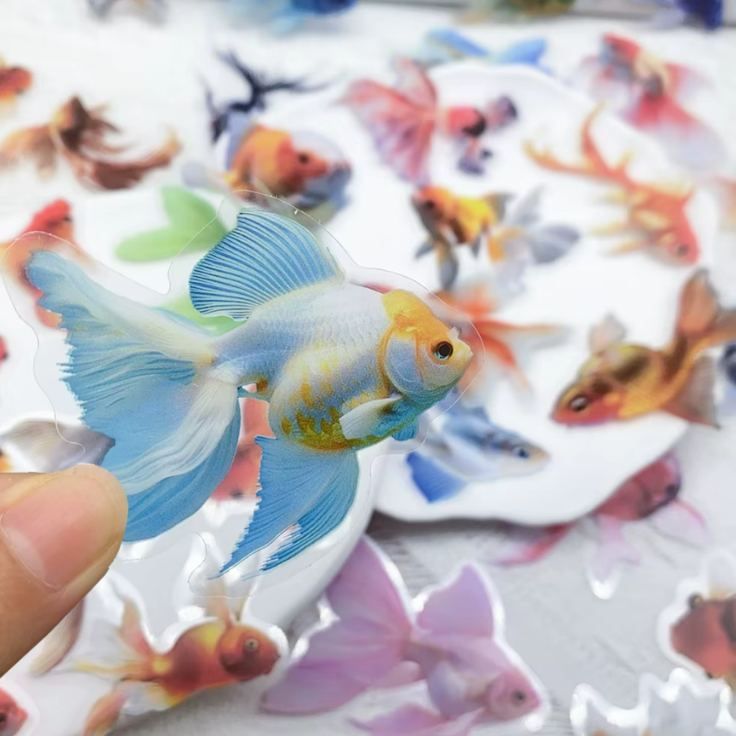 Goldfish Stickers (50pcs)