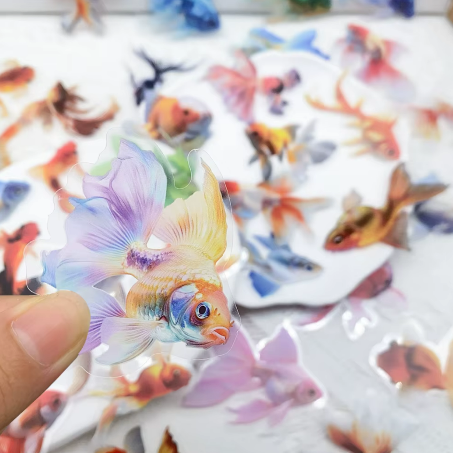 Goldfish Stickers (50pcs)